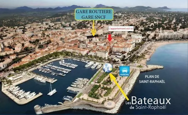 F2 Tres Cosy Apartment Saint-Raphael